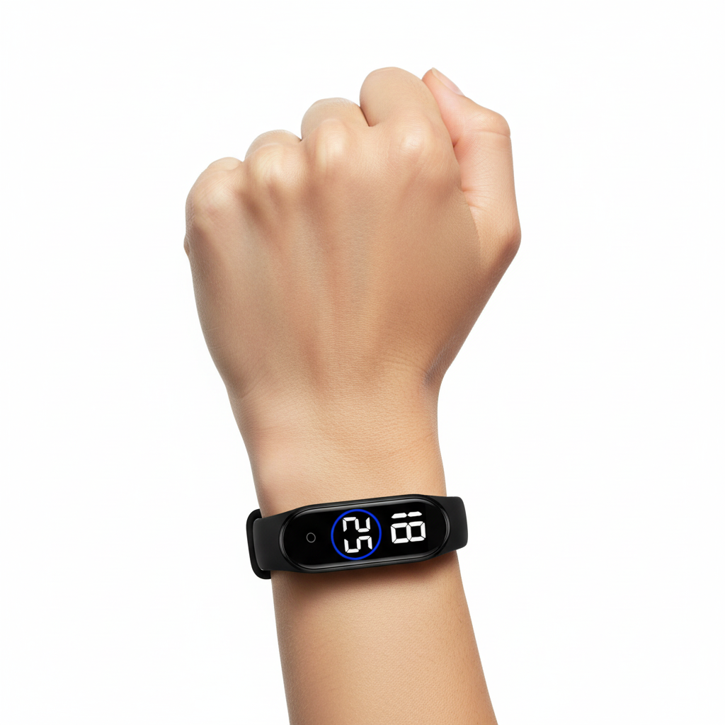 Fitness Tracker on Fist